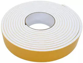 Savigautinė putų juosta 10 vnt. Balta 30mm x 5m CR putplastis