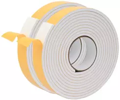 Savigautinė putų juosta 2 vnt. Balta 40mm x 5m CR putplastis