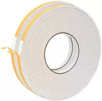 Savigautinė putų juosta 2 vnt. Balta 10mm x 10m CR putplastis