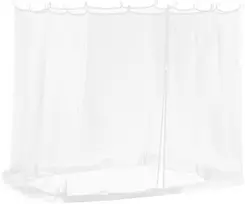 Uodų tinklelį pavėsinei 220 mesh Balta 2 x 2 x 2 m Poliesteris