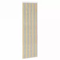 Vabzdžių Užuolaida iš Chenille Pilka ir smėlinė 56 x 185 cm