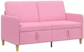 Sofa su saugojimo vieta Rožinė 152 x 78 x 87 cm Poliesteris