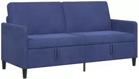 Sofa su saugojimo vieta Policijos mėlyna 172 x 78 x 87 cm