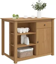 Virtuvės salos komplektas PANAMA Medaus vaškas 112 x 77 x 90 cm
