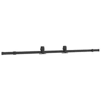 Stumdomos durys su furnitūra, juodos, 102,5x205 cm, ESG stiklas