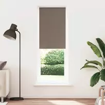 Roletas, neperšlampamas, kavos spalvos, 75x230 cm, audinys, plotis 70,7 cm, poliesteris