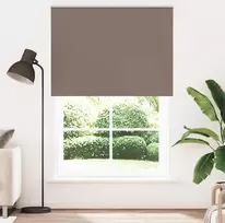 Roletas, neperšlampamas, kavos spalvos, 150x210 cm, audinys, plotis 146,6 cm, poliesteris