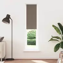 Roletas, neperšlampamas, kavos spalvos, 45x230 cm, audinys, plotis 40,7 cm, poliesteris