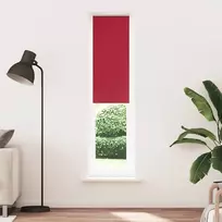 Roletas, neperšlampamas, raudonos spalvos, 55x210 cm, audinys, plotis 50,7 cm, poliesteris