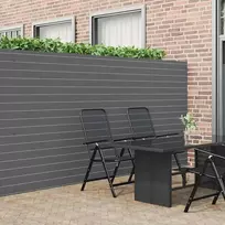 Sodo tvora, dvipusė, pilka, 1,8x3 m, PVC