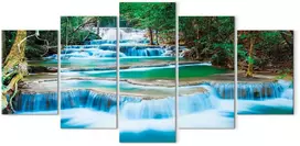 Paveikslas Mėlynas krioklys Kanchanaburi, Thailand