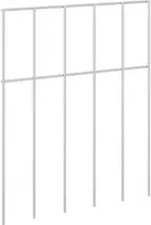 Sodo tvoros plokštė 24 vnt. 25 x 30 cm Galvanizuotas plienas