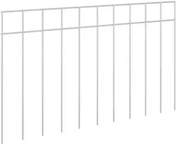 Sodo tvoros plokštė 24 vnt. 50 x 30 cm Galvanizuotas plienas