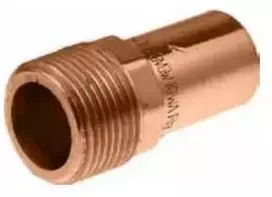 Varinis pres. nipelis su išoriniu sriegiu KAN-therm, 18xR1/2"i