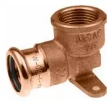 Varinė pres. alkūnė tvirtinama su vid.sr. KAN-therm, d.18xR1/2"v