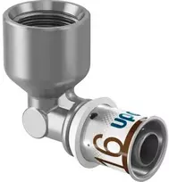 Uponor S-Press PLUS alkūnė vidiniu sriegiu 25-Rp1"FT