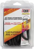 GEB Sandarinimo virvė su klijais 20ml.+ 4/5/6mm*2,5m