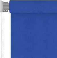Lauko roletas, 185 (plotis) x 140 (aukštis) cm, mėlynos spalvos, HDPE
