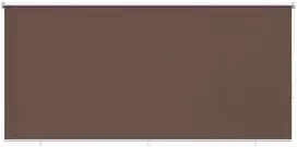 Lauko roletai 90% UV blokavimui Taupe 350 x 140 cm HDPE