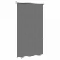 Lauko roletai 90% UV blokavimui Šviesiai pilka 80 x 140 cm HDPE
