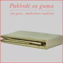 Paklodė su guma - 160x200+30cm.
