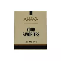Ahava Set: Hyaluronic Acid Serum, Hydrating, For Face, 3 ml *Sample + Crystal Osmoter X6 Smoothing Cream, For Face, 3 ml *Sample + Time To Revitalize Extreme Firming Eye Cream, 3 ml *Sample