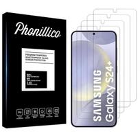 Samsung Galaxy S24 PLUS Grūdintas Stiklas [4 vnt.] Ekrano Apsauginė Plėvelė Phonillico®