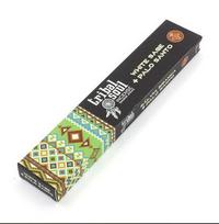 Smilkalų lazdelės Tribal Soul White Sage + Palo Santo, 15 g