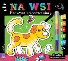 Pirmoji spalvinimo knyga Kaime Segmentuota kreida - Agata Kaczyńska
