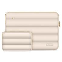Nešiojamo kompiuterio dėklas Tech-Protect Puffy Laptop 13-14 SAND