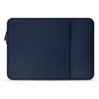 Juodas nešiojamo kompiuterio dėklas Tech-Protect Neopren Laptop 15-16 NAVY BLUE