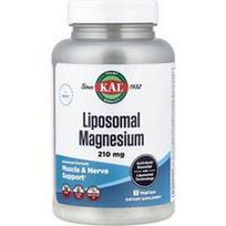 KAL, Liposominis magnis, 210 mg, 60 daržovių kapsulių