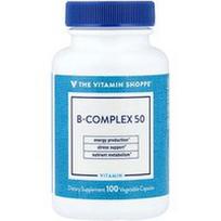 The Vitamin Shoppe, B kompleksas 50, 100 daržovių kapsulių
