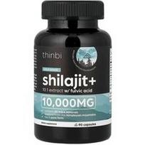 Thinbi, Shilajit+, 90 kapsulių (500 mg vienoje kapsulėje)