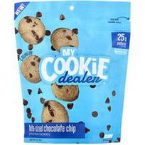 My Cookie Dealer Protein, Mažo kąsnio baltyminiai sausainiai su šokolado gabaliukais, 142 g
