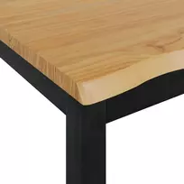 VidaXL Aukštas baro stalas EKAI Juoda 112 x 70 x 91 cm