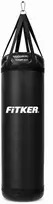 Bokso maišas Fitker PRO su diržais, PVC, juodas