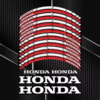 Honda Fireblade ratlankių lipdukai