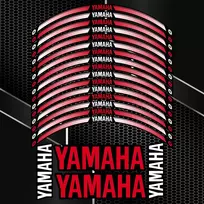 Yamaha motociklo ratlankių lipdukai