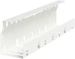 Laidų tvarkymo dėžutė po stalu 2 vnt. Balta 43 x 9 x 11 cm