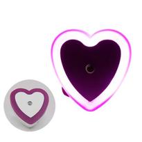 Vaikiškas naktinis šviestuvas Pink Heart, 4 vnt.