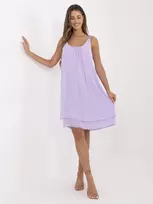 Suknelė-TW-SK-BI-22002.14-šviesiai violetinė