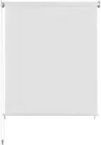 Lauko roletas, 185 (plotis) x 140 (aukštis) cm, baltos spalvos
