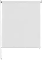 Lauko roletas, 125 (plotis) x 230 (aukštis) cm, baltos spalvos
