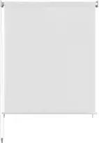 Lauko roletas, 245 (plotis) x 140 (aukštis) cm, baltos spalvos