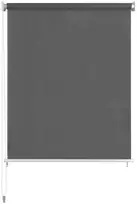 Lauko roletas, 185 (plotis) x 140 (aukštis) cm, antracito spalvos