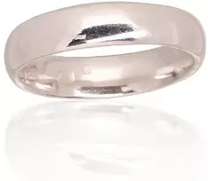 Sidabrinis vestuvinis žiedas. Praba: 925°. Metalas: Sidabras - 17 - 3.5 g. - 4.5 mm.