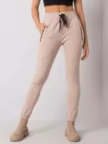 Sportinės kelnės-RV-DR-7073.09P-smėlio spalvos