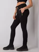 Sportinės kelnės - RV-DR-7073.09P - juodos