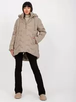Striukė moterims-NM-KR-P22-6632-62.00P-ciemny bezowy